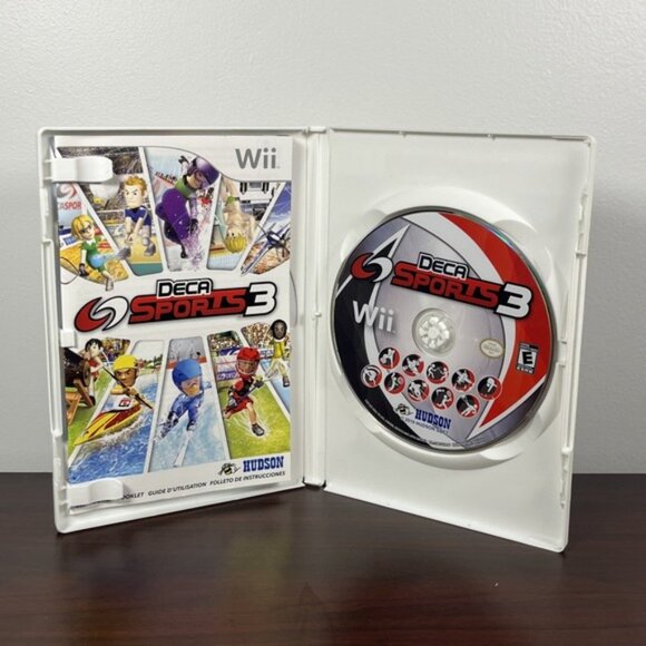 Deca Sports 3 (Nintendo Wii, 2010) CiB With Manual Tested Video Game - Picture 3 of 3